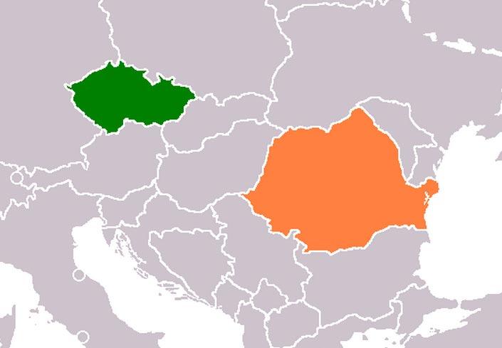 Subsidiaries in Czech Republic and Romania