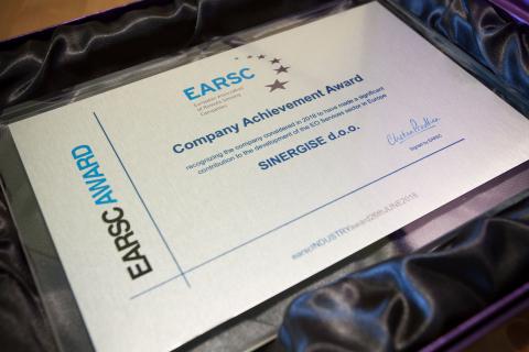 EARSC Company Achievement Award 2018