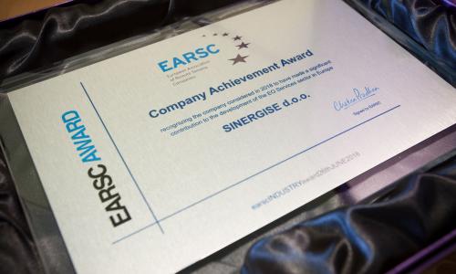 EARSC Company Achievement Award 2018